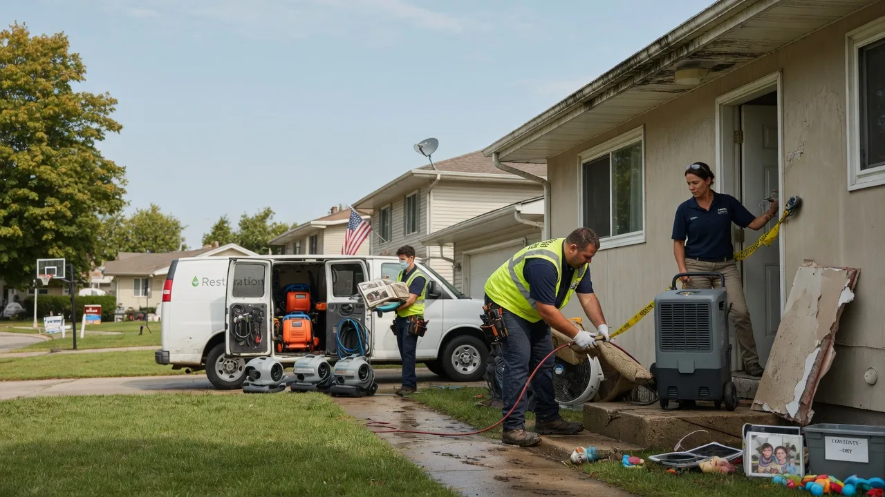 Water Damage Restoration in Mission Hill, SD near me